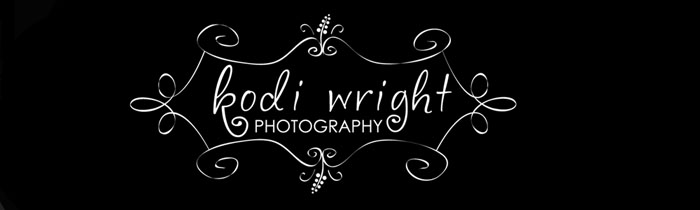 photography logo samples. Kodi Wright Photography logo